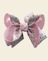 Beyond Creations Pink Candy Cane Hair Bow