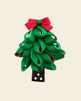 Beyond Creations Christmas Tree Hair Clip